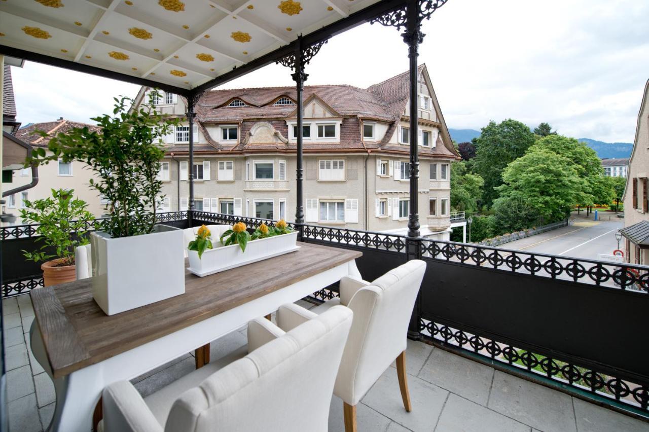 Hotel Bellevue Bad Ragaz Exteriör bild